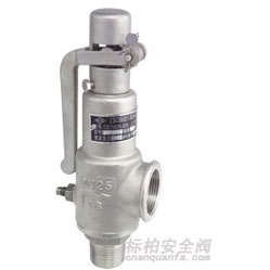 A28带扳手弹簧全启式螺纹安全阀