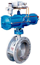 ZSRW气动活塞调节蝶阀