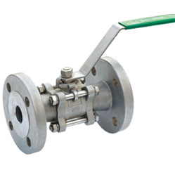 三片式法兰球阀