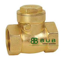 H14W黄铜卧式止回阀