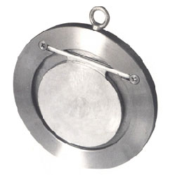 H74对夹单瓣旋启式止回阀