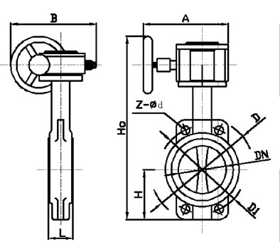 低温闸阀结构图