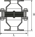ZGB-1波纹储罐阻火器结构图