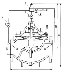 500X(AX742X)泄压/持压阀结构图